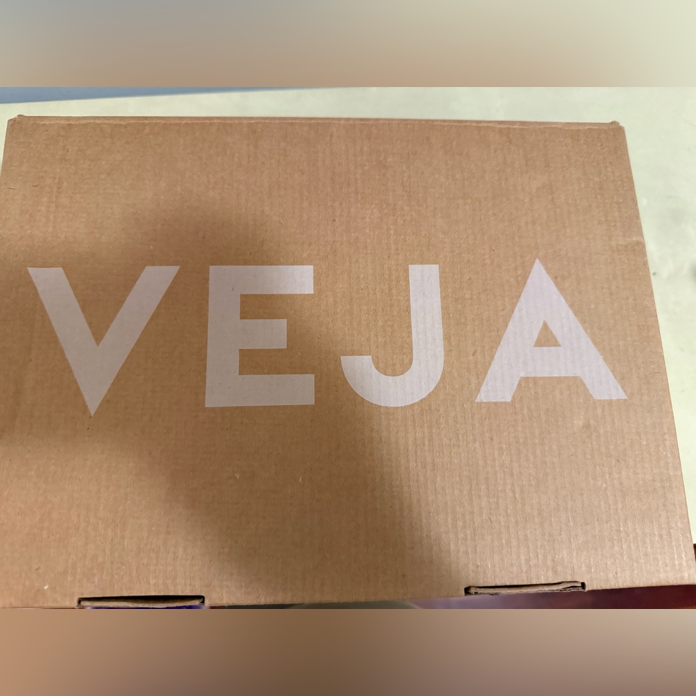 Veja Brown Shoe Box with White Logo